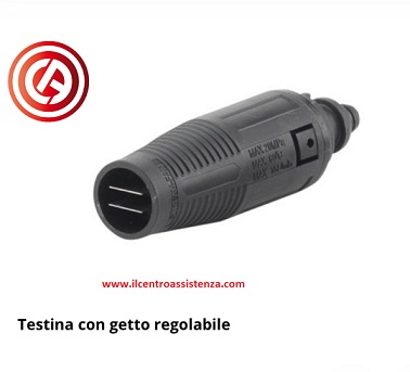 Testina con getto regolabile (46330)